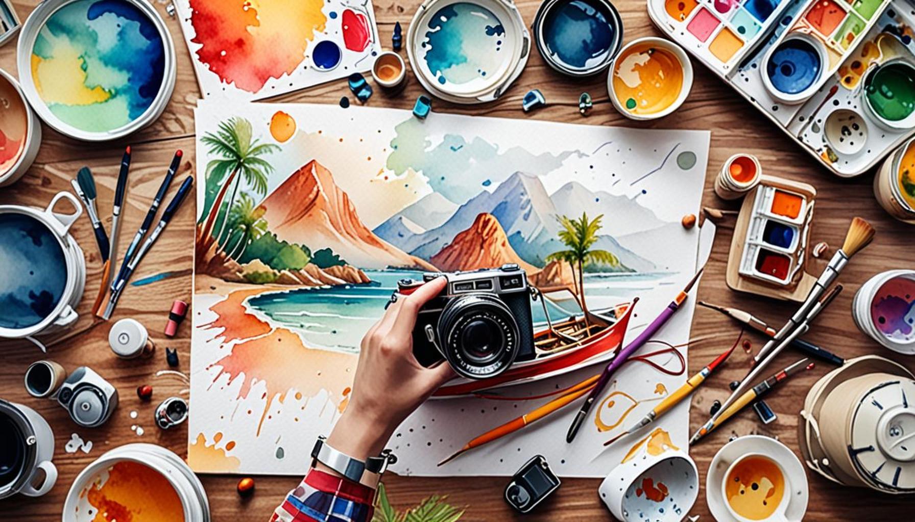 The Connection Between Travel and Artistic Expression: Capturing Experiences in Creative Hobbies