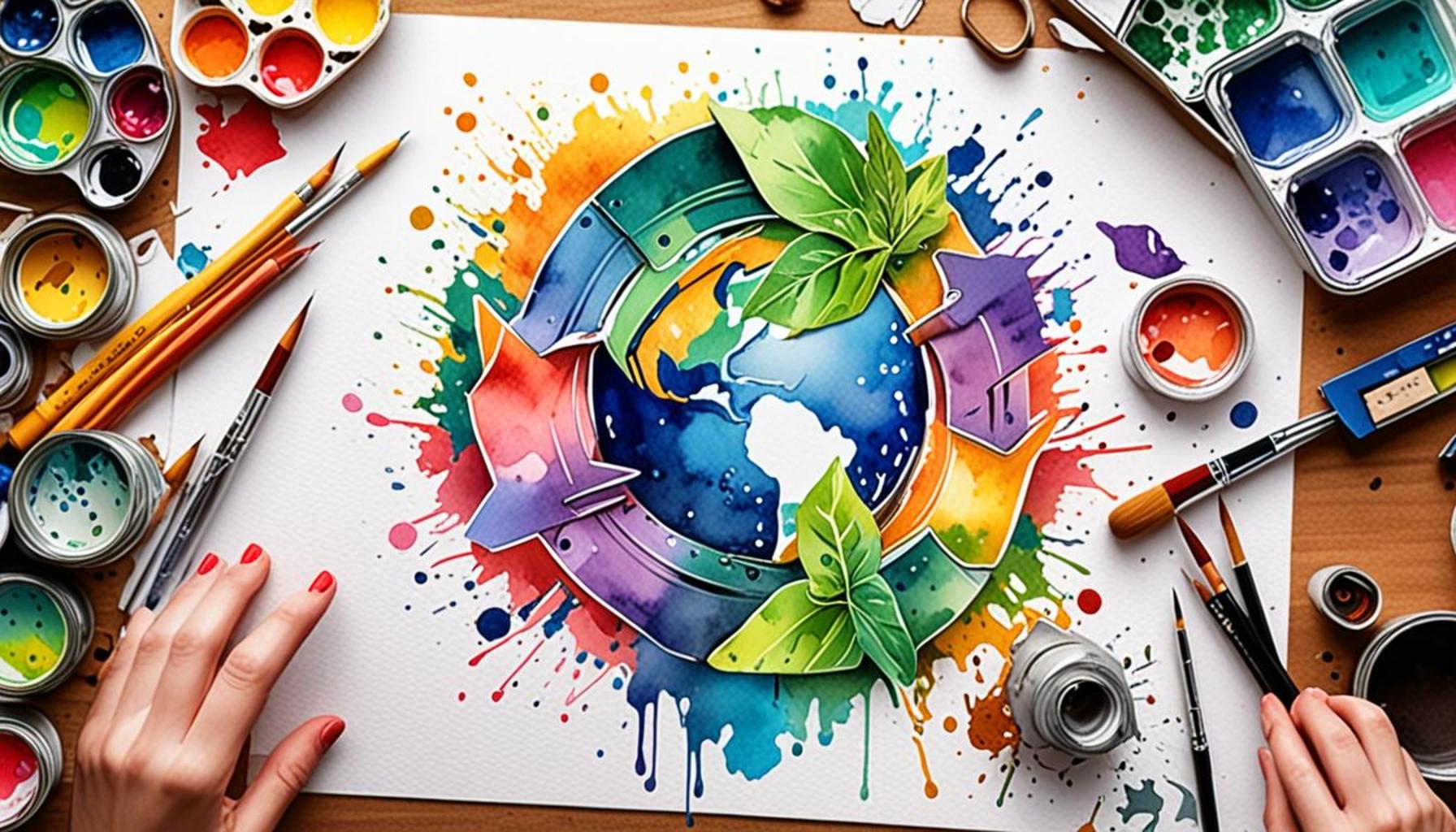 Transforming Recycled Materials into Art: Sustainable Crafting Projects