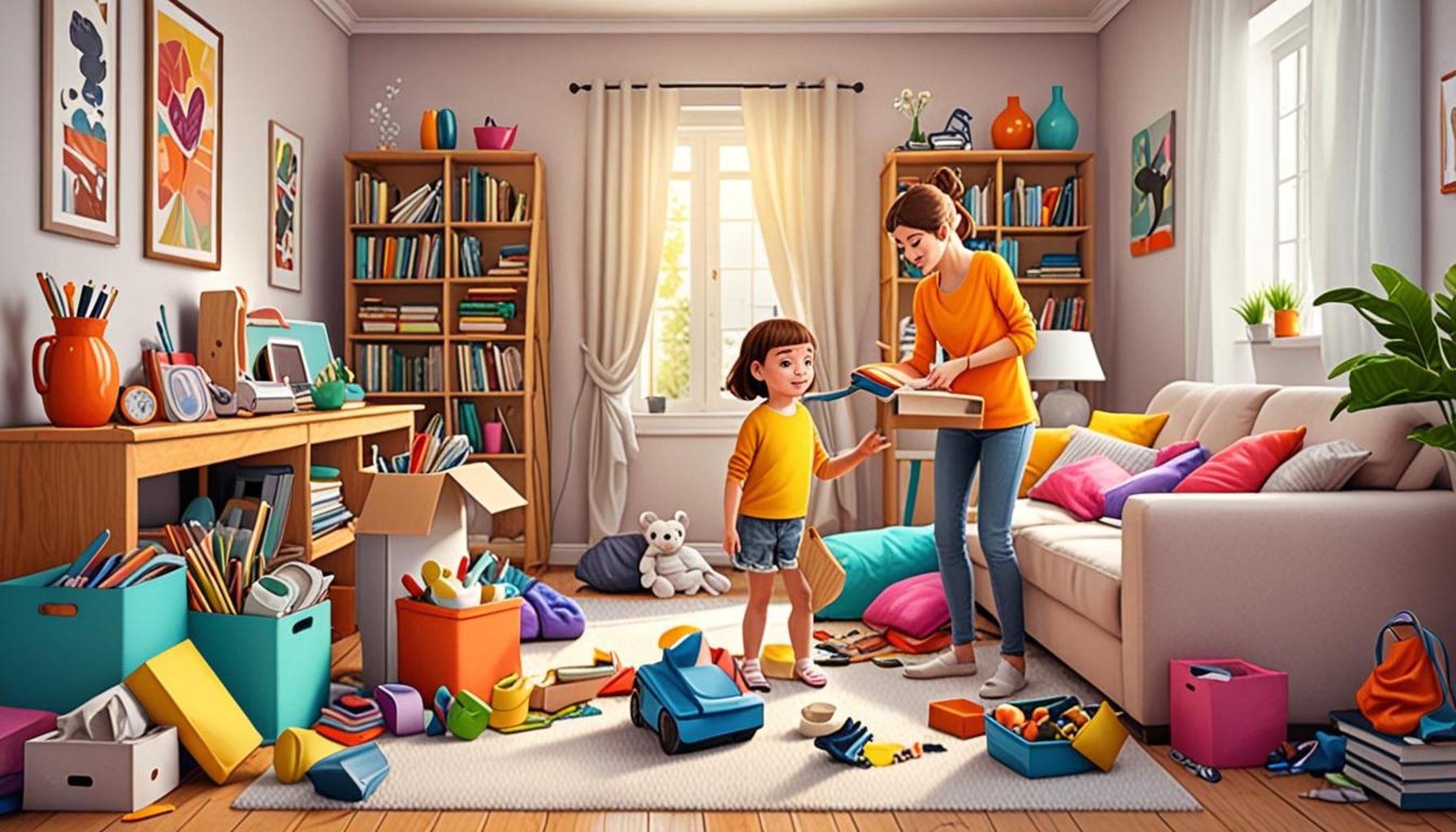 Decluttering for Families: Strategies to Maintain a Clutter-Free Home with Kids